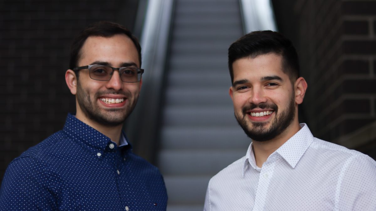 Erick Bustos and Andres Rojas, founders of MTF Logistics Group