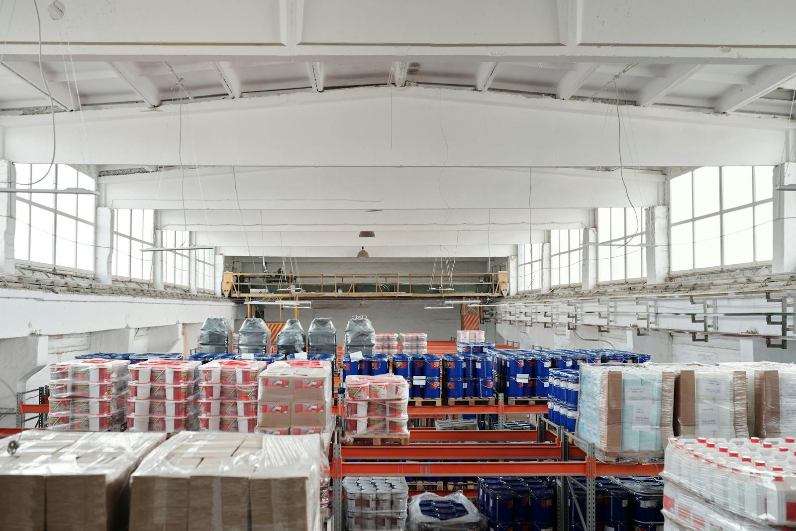 MTF Logistics Group warehouse showing FF&E operations